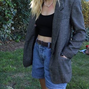 Vintage checkered blazer!!